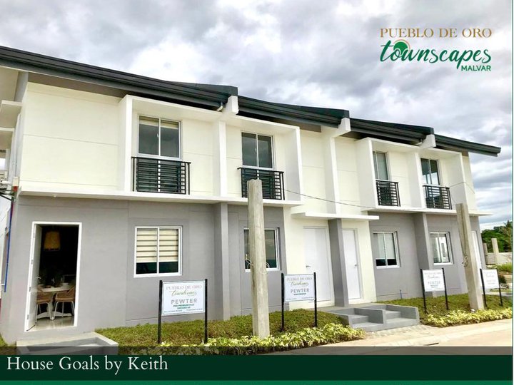 Pre Selling Townhouse in a GOLD STANDARD Community in MALVAR BATANGAS