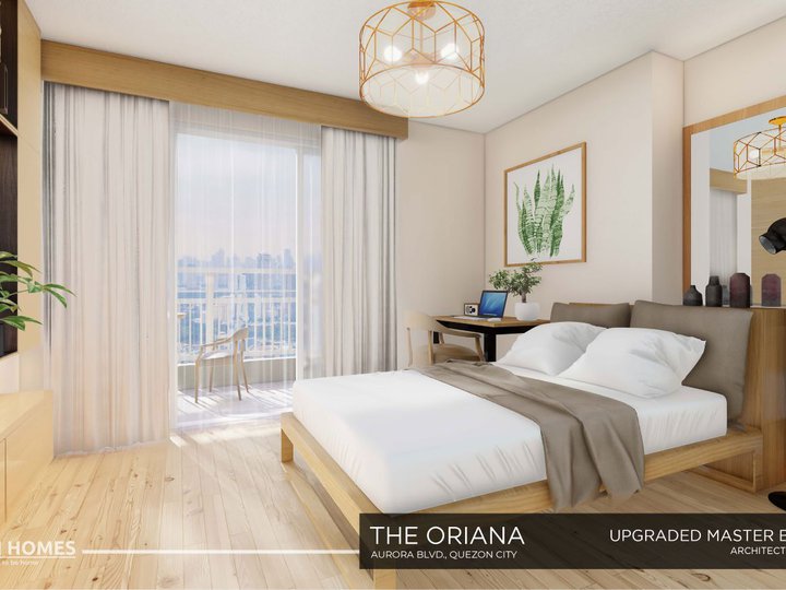 Secure Your Sunrise-View 1-BR in The Oriana! Only 20K/Month for 35 Mos  Facing Katipunan Ave!