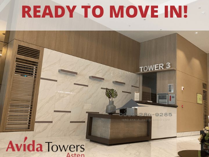 READY To MOVE IN Condo for Sale in Avida Towers Asten Makati