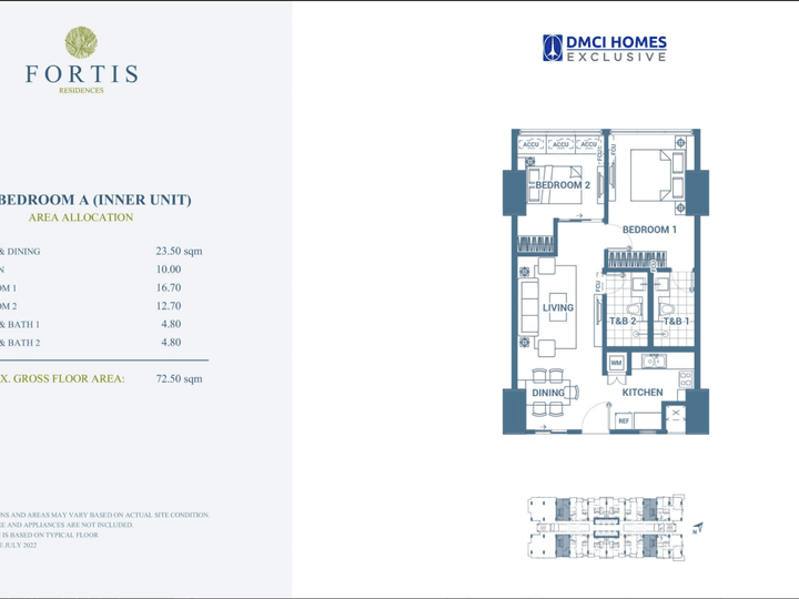 Fortis Residences PREMIUM Condo in Chino Roces Ave., Makati