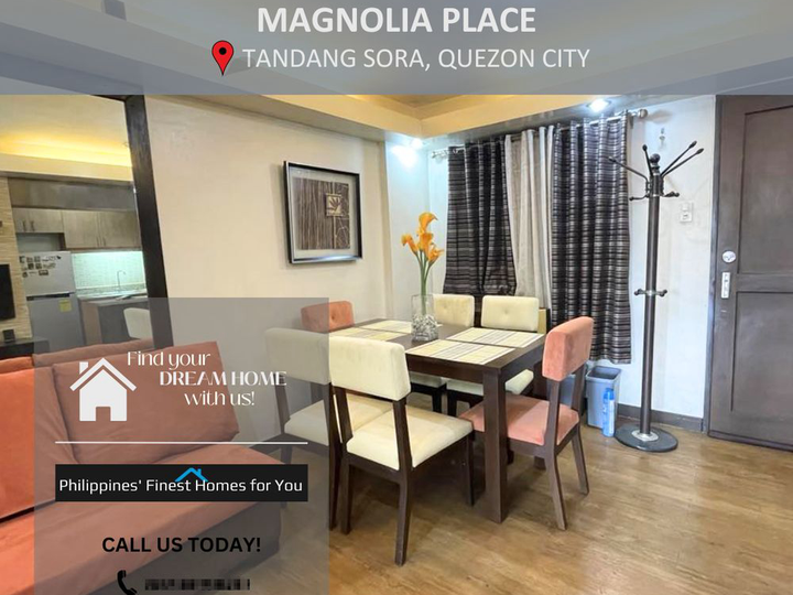 2BR Condo Unit with Balcony at Magnolia Place for Rent