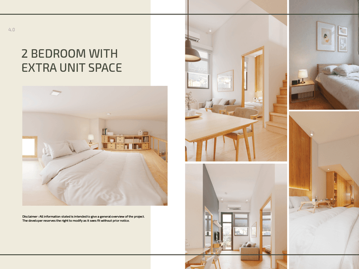 Expansive 2-bedroom Alpha Unit at My Enso Loft by PH1 World Developer in Quezon City