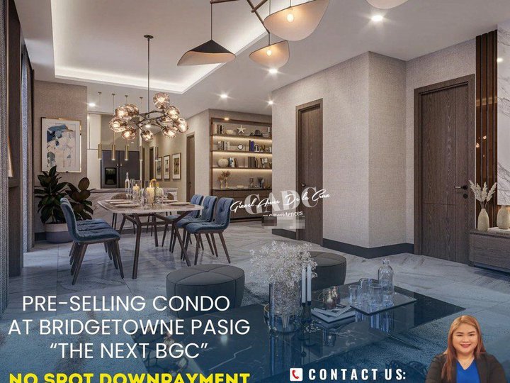 High-End 2BR Condo Unit for sale at Bridgetowne Pasig at The Le Pont Residences