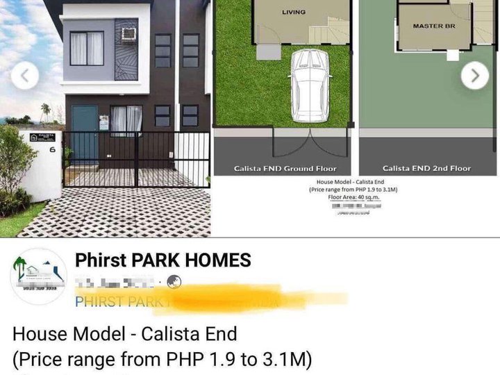 READY FOR OCCUPANCY 2-BEDROOM TOWNHOUSE FOR SALE IN LIPA BATANGAS