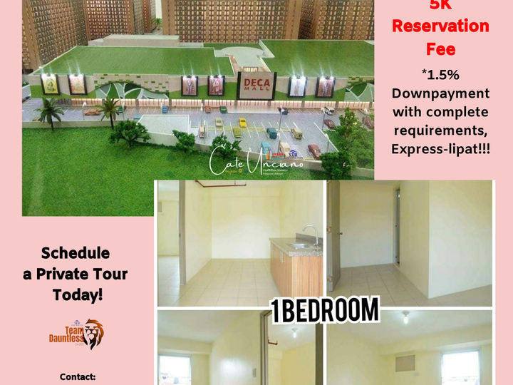 AFFORDABLE rent to own condo1.5%dp express lipat agad