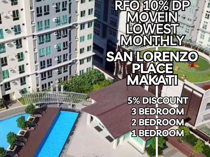 1 bedroom rent to own condo in Makati 10% DP MOVEIN lowest monthly