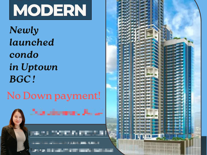 High-end Residential Condominium in Uptown Bonifacio, Megaworld Newly launched condo