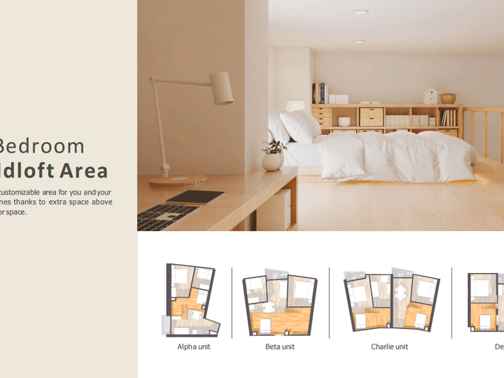 Well-ventilated 50.08 sqm 2-bedroom Alpha Unit at My Enso Loft by PH1 World Developer in Quezon City