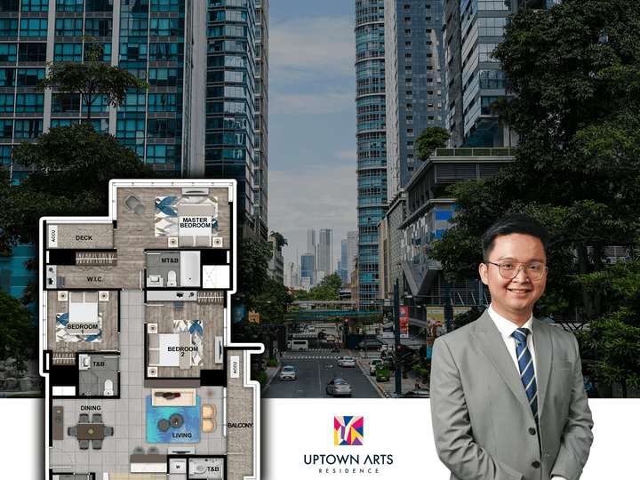 3 bed 125.5 sqm Preselling condo for sale Bonifacio Global City Taguig