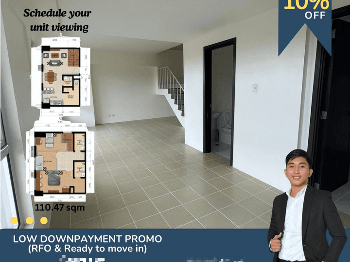 3 BEDROOMS BI-LEVEL RENT TO OWN CONDO(RFO) IN COVENT GARDEN STA. MESA MANILA NEAR U-BELT