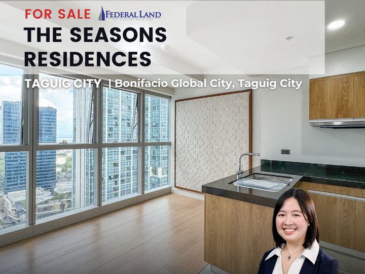 For Sale: Mitsukoshi BGC 2-Bedroom Unit at The Seasons Residences, BGC Taguig City - Park West