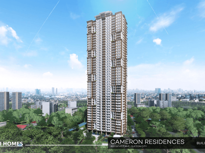 66 sqm 2- bedrooms Residential condo CAMERON RESIDENCES for Sale in Quezon City