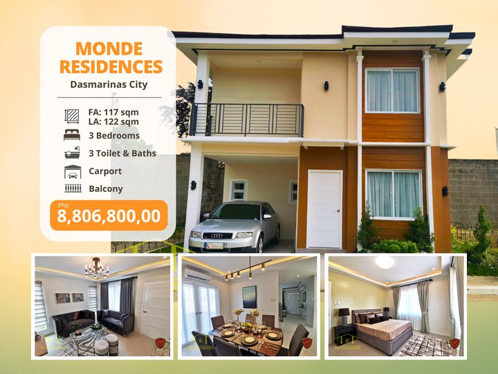 2 STOREY 3 BR SINGLE DETACHED HOUSE AND LOT SALE IN DASMARINAS CAVITE