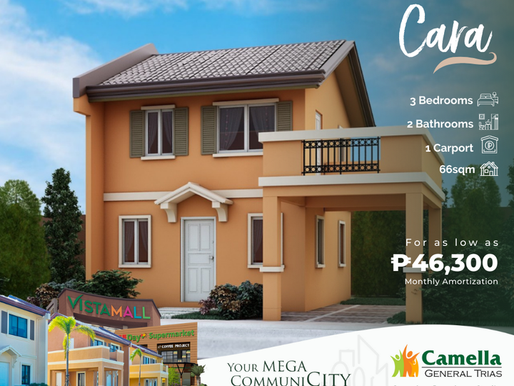 Pre Selling 3 Bedrooms Near Metro Manila | Camella in Cavite
