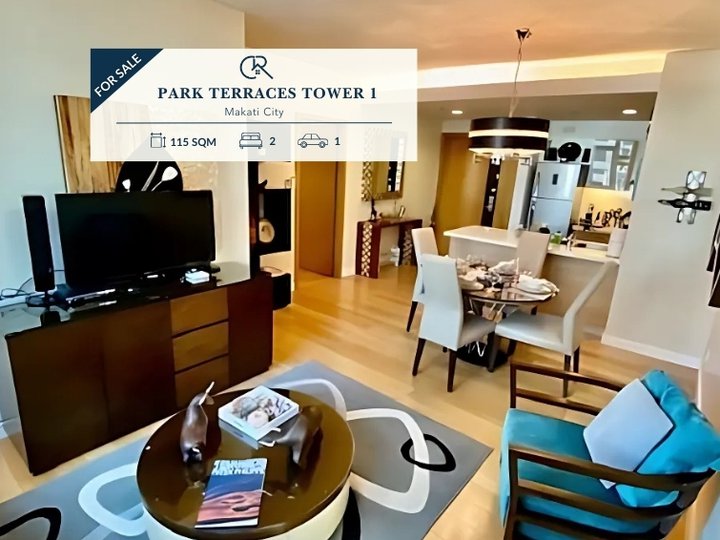 For Sale 2 Bedroom (2BR) | Fully Furnished Condo Unit at Park Terraces Tower 1, Makati City