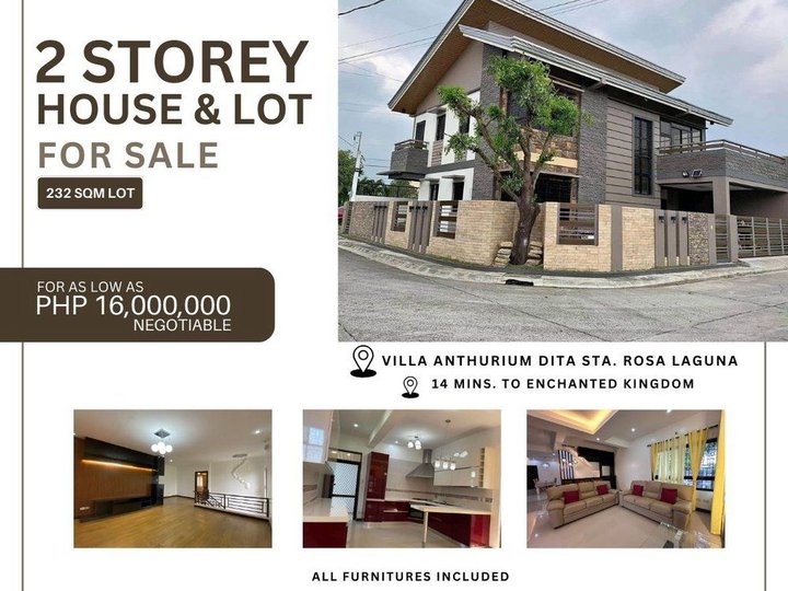 Ready For Occupancy 3-bedroom House and Lot for Sale in Santa Rosa Laguna