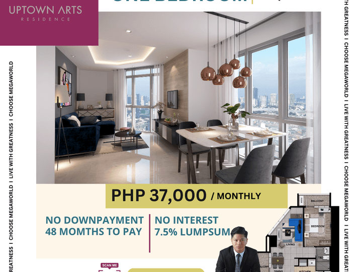 PRE SELLING ONE BEDROOM CONDO IN UPTOWN BGC