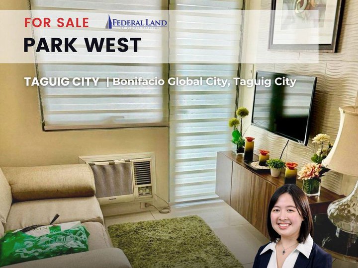 Good Deal! BGC Park West, Taguig - 2-Bedroom Condo - facing Grand Hyatt, The Seasons Residences