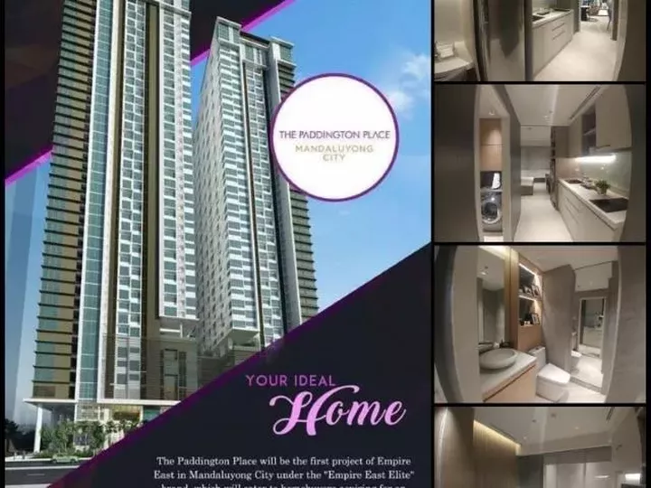 NO CASH-OUT Condo 1-Bedroom 43.5 sqm with Patio in Boni Mandaluyong