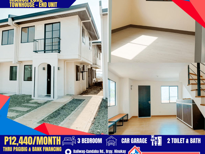 Ready For Occupancy 3-bedroom Townhouse For Sale in Santa Maria Bulacan