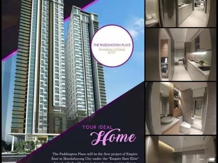 Avail our promo for as low as P10,000 per month Studio Type 24 sqm