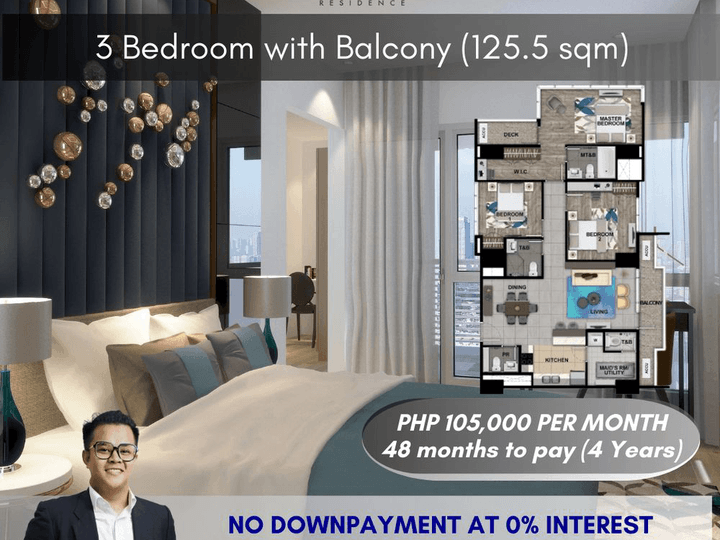 125.50 sqm 3-bedroom Condo For Sale