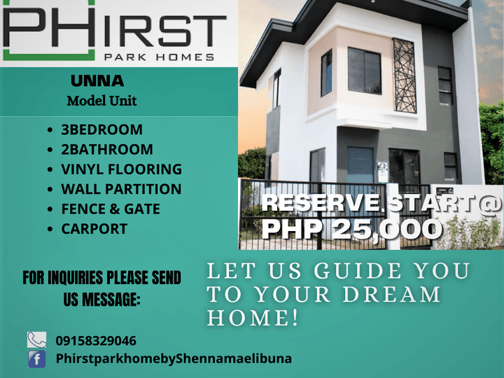 AFFORDABLE 3BEDROOM SINGLE ATTACHED HOUSE AND LOT FOR SALE!!!