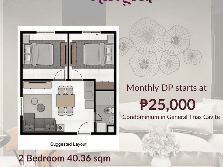 2BR CONDOMINIUM IN GENERAL TRIAS CAVITE