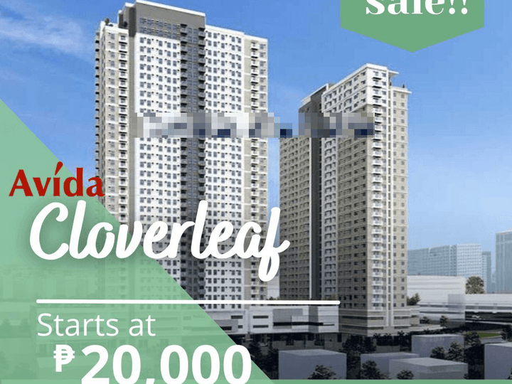 For Sale QC 2 Bedroom Balcony, Avida Cloverleaf,  Balintawak, Quezon