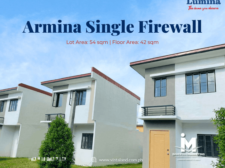 Armina Single Firewall (60 sqm lot area, RFO) Available in Iloilo