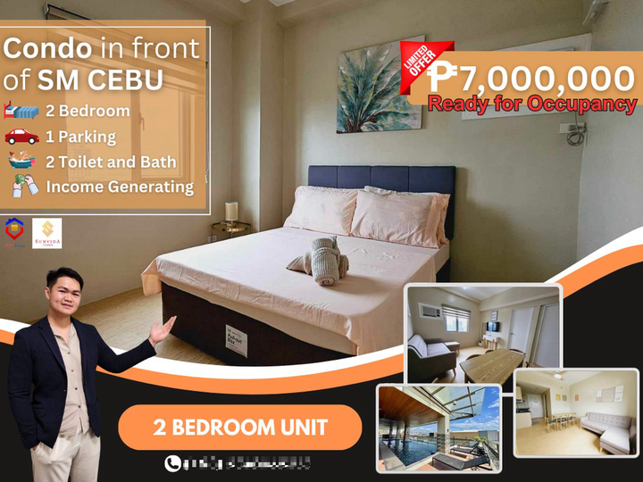 44.00 sqm 2-bedroom Condo For Sale in Cebu City Cebu