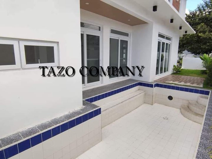 4-bedroom Single Brand New House pool For Sale in Merville Paranaque