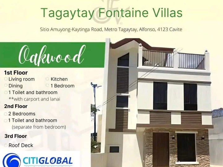 2- Bedroom Single Detached House For Sale in Alfonso Cavite