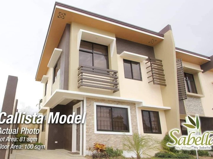 Callista 4-bedroom Single Attached House For Sale in General Trias