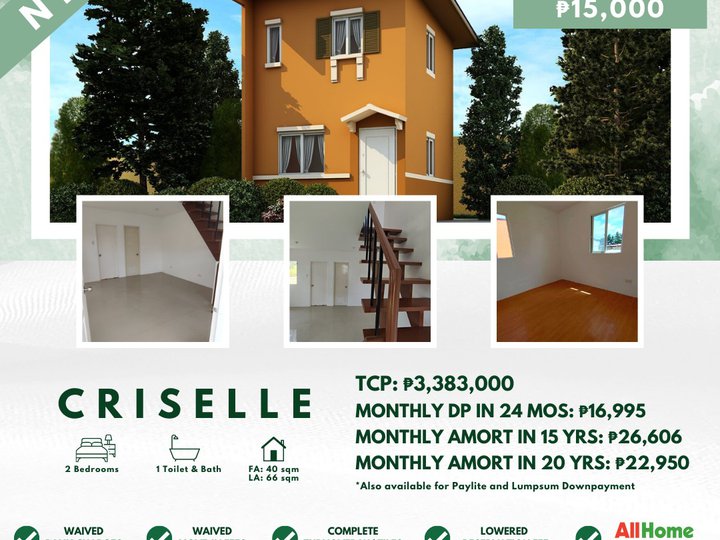 LOW DOWNPAYMENT IN CAVITE