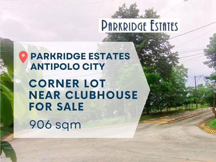 906 sqm Residential Vacant Lot For Sale in ParkRidge Antipolo Rizal