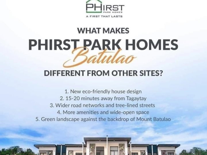 PHirst Park Homes in Naic cavite
