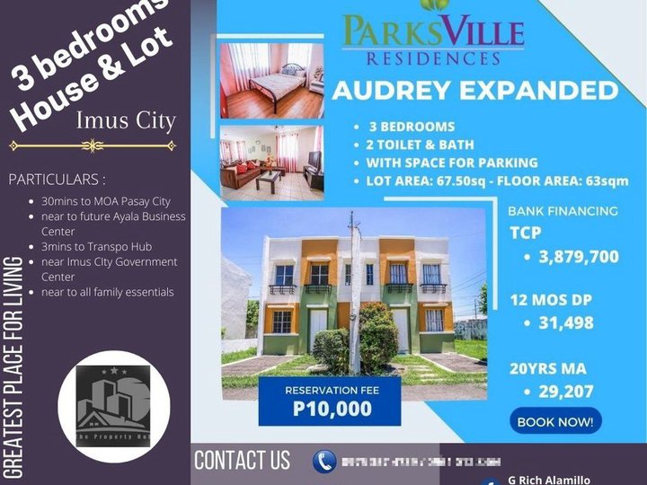 3BR House and Lot in Imus City