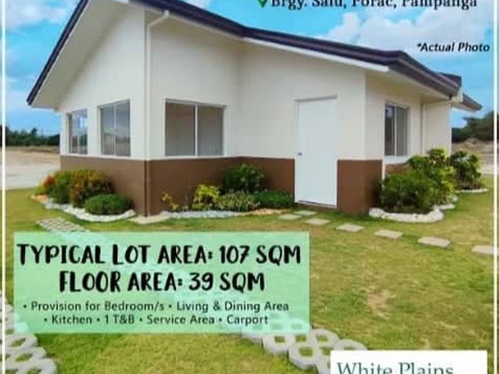 1-bedroom Single Attached House For Sale in Porac Pampanga pre selling