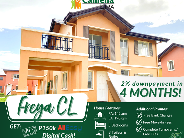5-bedroom Single Detached House For Sale in Lipa Batangas