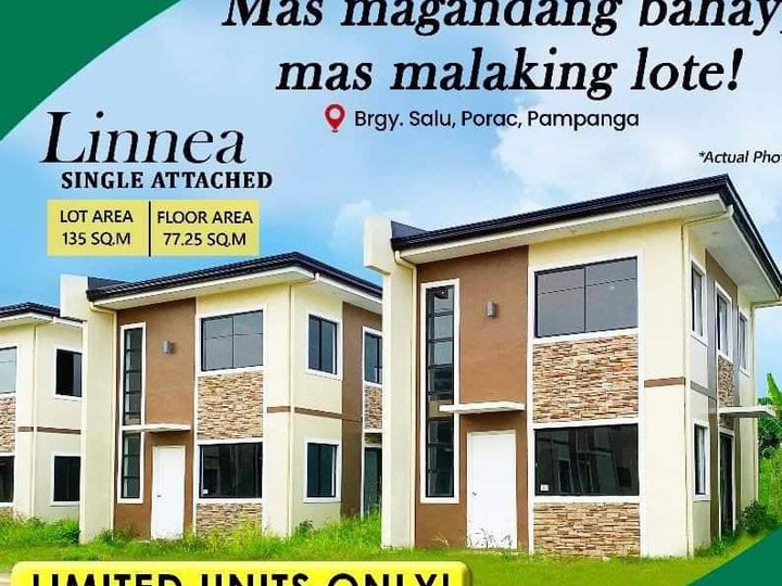 3-bedroom Single Attached House For Sale in Clark Porac Pampanga