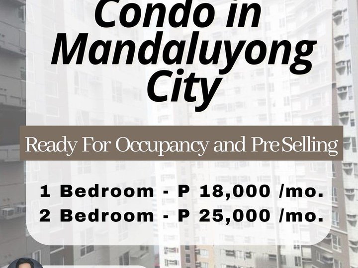 Condo in Mandaluyong Edsa 25,000 monthly 2BR 50 sqm