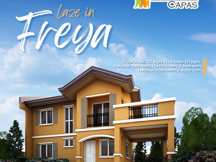 5-bedroom Single Attached House For Sale in Capas Tarlac