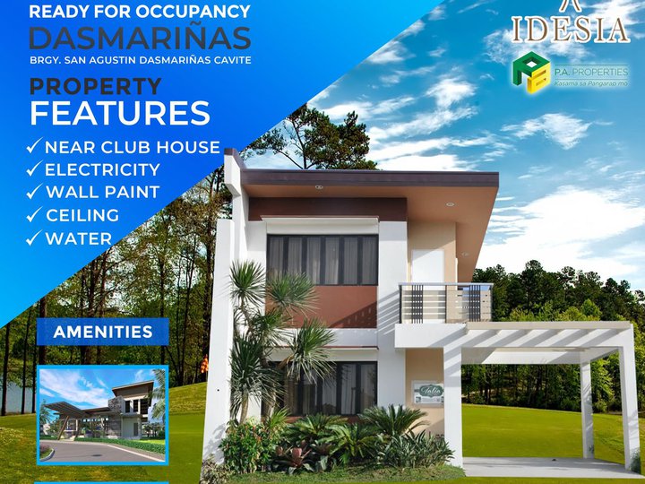 2-bedroom Single Attached end  House For Sale in Dasmarinas Cavite