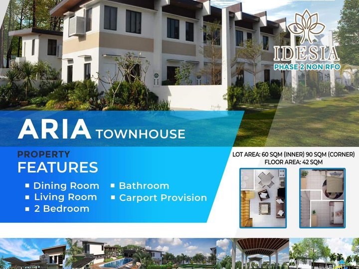 2-bedroom Townhouse For Sale in Dasmariñas Cavite pre sell