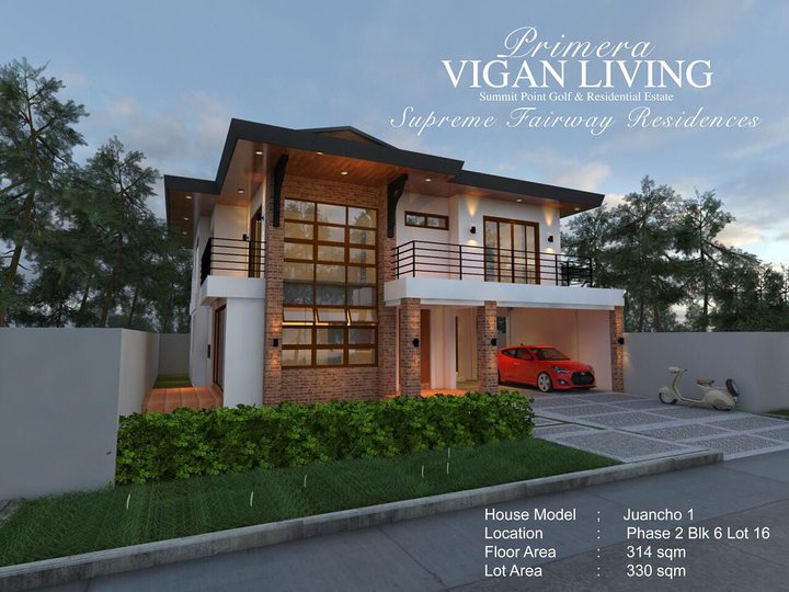 Juancho model near Ready  for occupancy for sale at Lipa Golf course