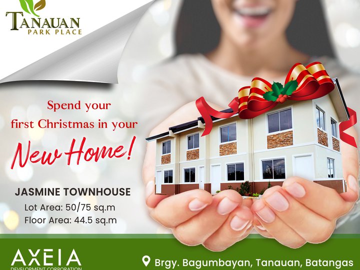 10k Monthly! Townhouse and Single Attached in Tanuan Batangas