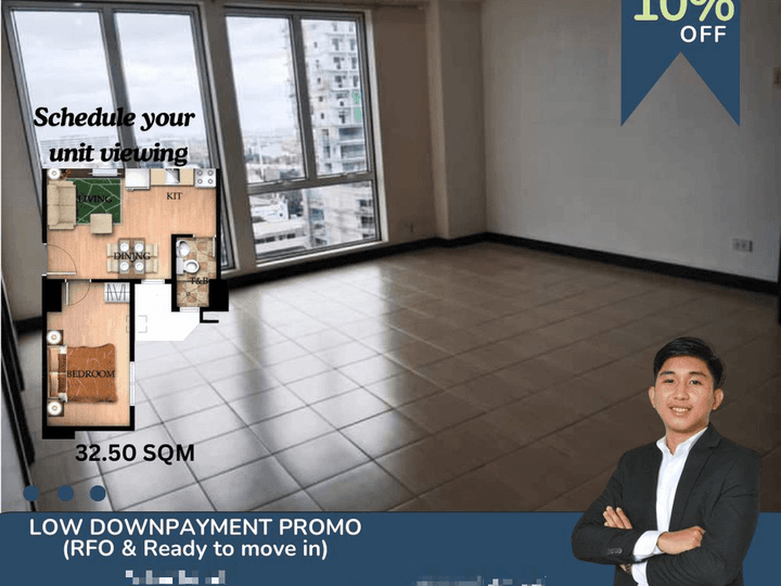 RUSH SALE! 1 BEDROOM RENT TO OWN CONDO (RFO) 10% DOWNPAYMENT TO MOVE IN SAN LORENZO PLACE MAKATI