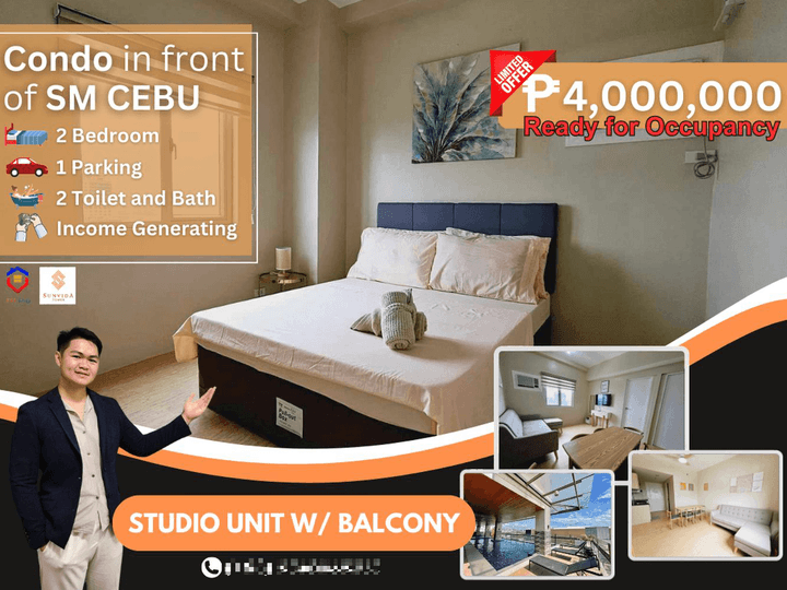 26.00 sqm 1-bedroom Condo For Sale in Cebu City Cebu