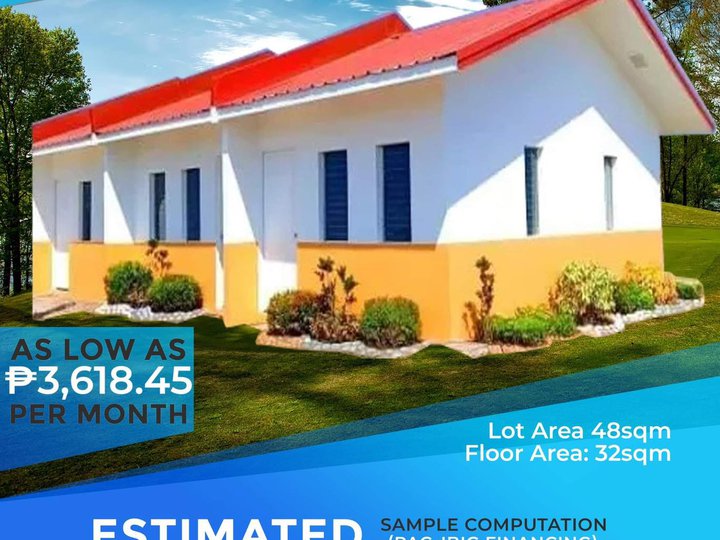 1-bedroom Rowhouse For Sale in Naic Cavite pre sell